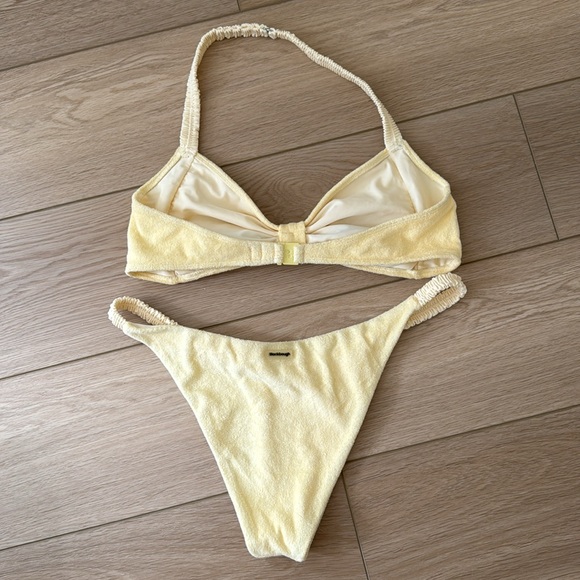 SET Blackbough Swimsuit: Courtney Top & Bottom, Butter Terry XL/XXL - Picture 6 of 7